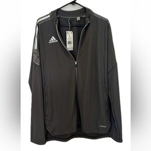 Adidas Men's Gray Soccer Jacket *New with tags* Size L